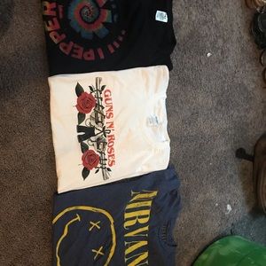 Band tees